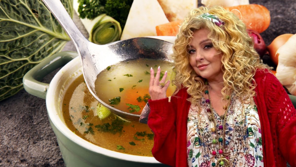 Magda Gessler dodaje do rosołu sekretną przyprawę