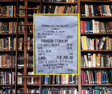 "Ktoś przebije?". Pierwszy taki paragon grozy