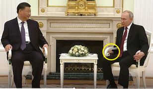 Wideo z Putinem. Popatrz na prawą dłoń