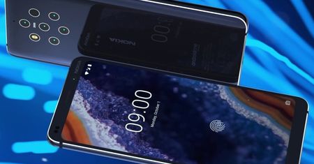 Nokia 9 PureView z czytnikiem linii papilarnych w ekranie