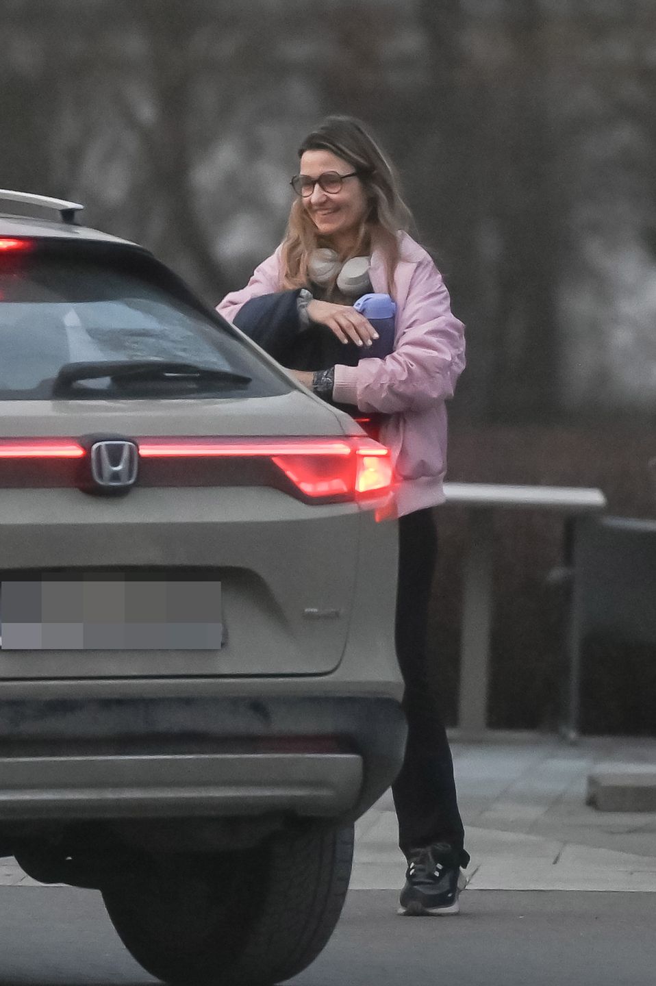 Joanna Koroniewska i Maciej Dowbor sfotografowani na mieście