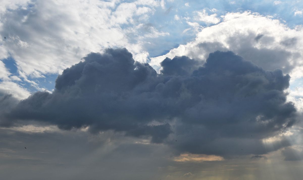 Pogoda przyniesie wyższą temperatury i opady deszczu (Photo by Sanchit Khanna/Hindustan Times via Getty Images)