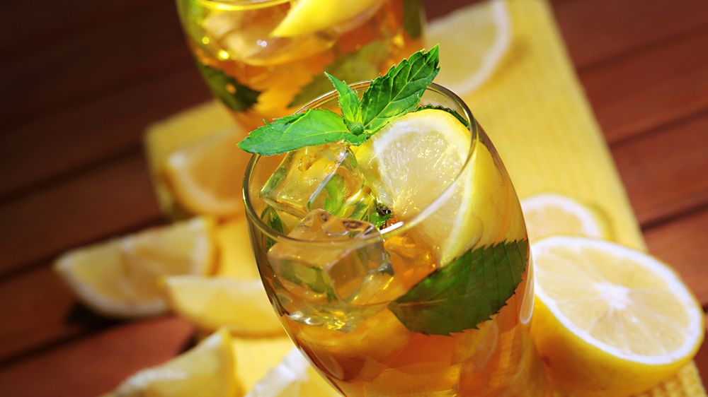 Herbata cytrynowa instant bez dodatku cukru