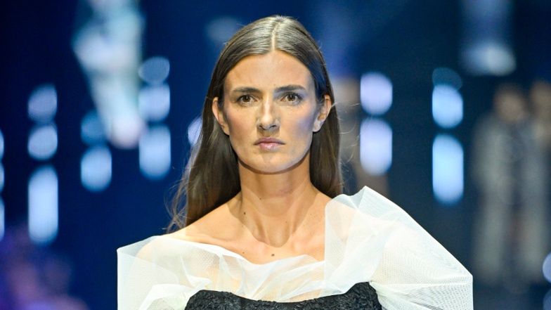 Kamila Szczawińska wzięła córkę na ściankę