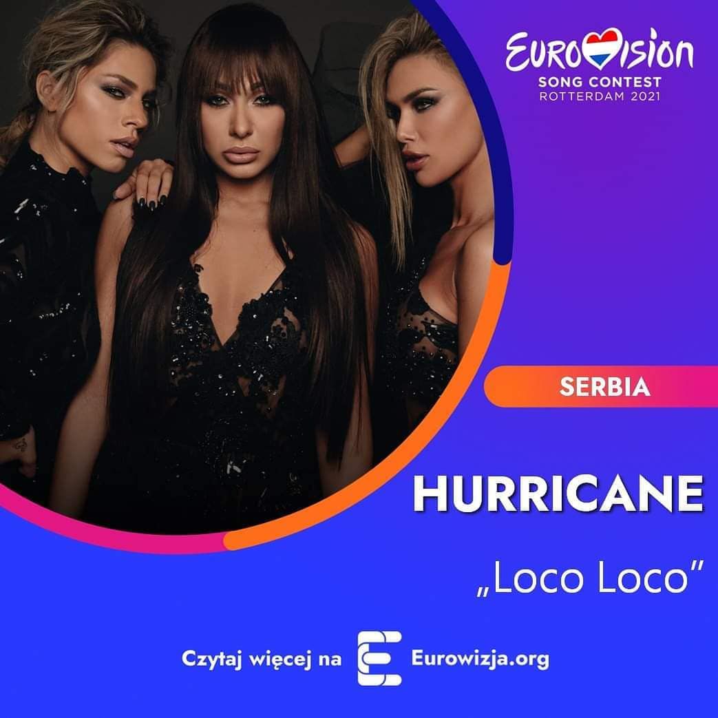 Serbia Eurowizja 2021 - Hurricane, Loco Loco