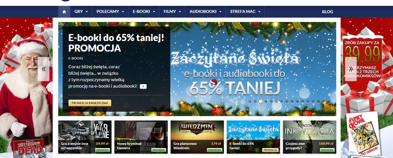 “Coraz bliżej święta” także w Sieci. Zgroza - sklepy internetowe przypominają zwykłe 2