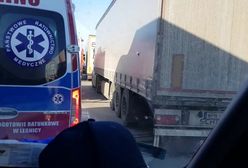 Tragiczny wypadek na A4. Karetka nie mogła dojechać. Nagranie