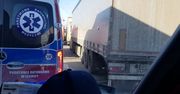 Tragiczny wypadek na A4. Karetka nie mogła dojechać. Nagranie