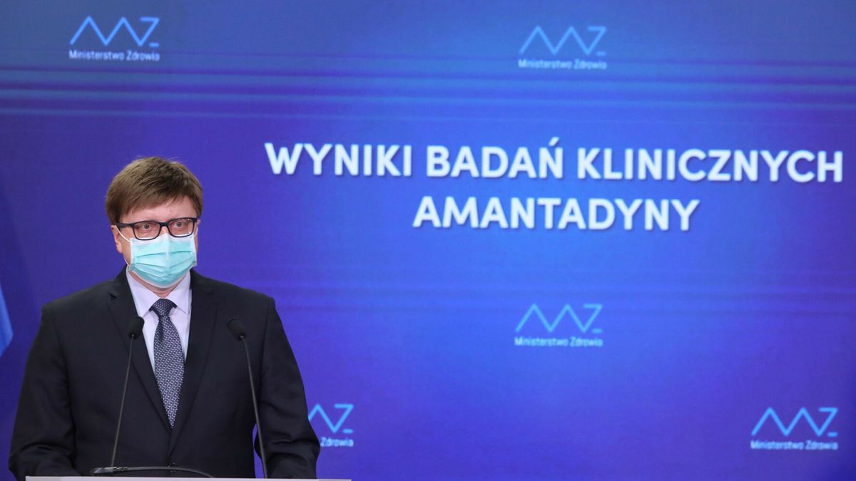 W piątek Ministerstwo Zdrowia poinformowało o wynikach badań skuteczności amantadyny. 