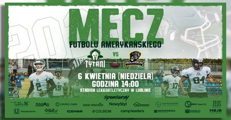 Wielkie futbolowe emocje w Lublinie! Tytani vs. Lowlanders już 6 kwietnia
