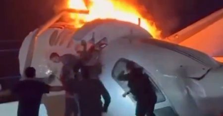 Katastrofa samolotu Cessna 680 w Teksasie. Zginęła jedna osoba