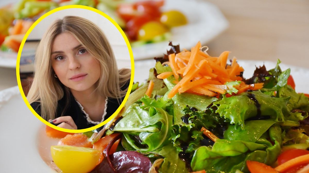 Kasia Tusk  zdradziła przepis na idealną sałatkę. 