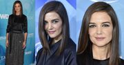 Urocza i uśmiechnięta Katie Holmes na imprezie w Hollywood (ZDJĘCIA)