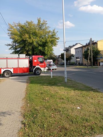 Groźny wypadek na ulicy Sandomierskiej