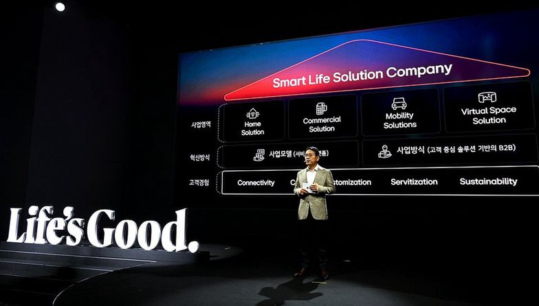 Dyrektor generalny LG ogłasza odważną wizję transformacji spółki w "firmę oferującą rozwiązania typu smart life"