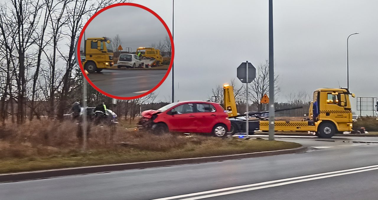 Kolizja trzech aut na skrzyżowaniu w Pile. Sprawca surowo ukarany