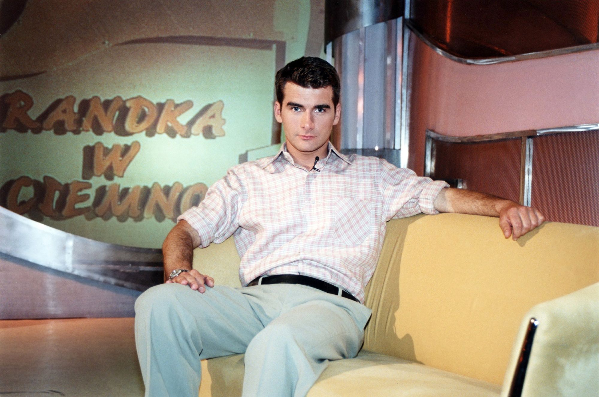 Tomasz Kammel w "Randce w ciemno", 2001 r.