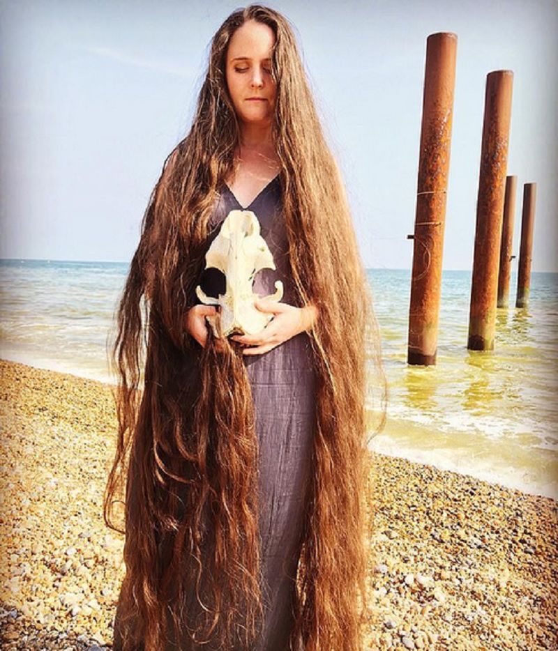 Roszpunka z Wielkiej Brytanii. Od 20 lat nie myje włosów