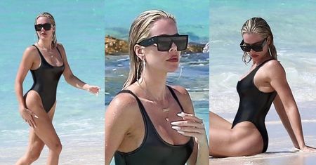 Khloe Kardashian ZACHWYCA zniewalającą figurą podczas urlopu na Turks i Caicos (ZDJĘCIA)