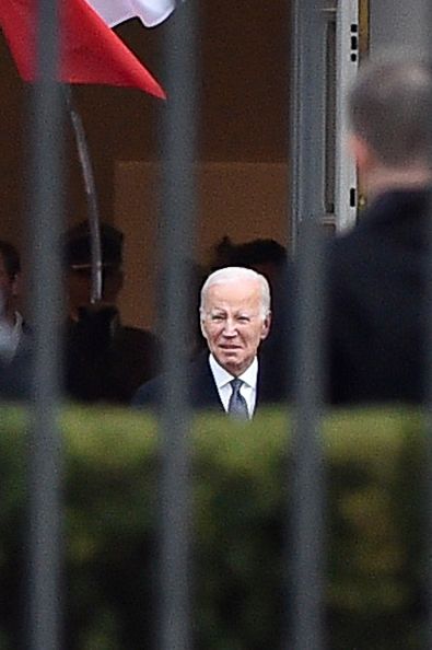 Joe Biden w Warszawie