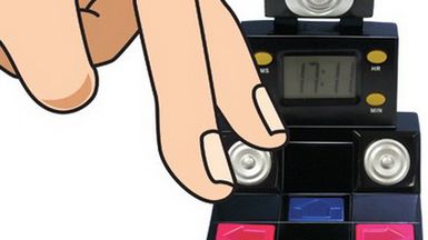 Budzik zupełnie jak Dance Dance Revolution 1