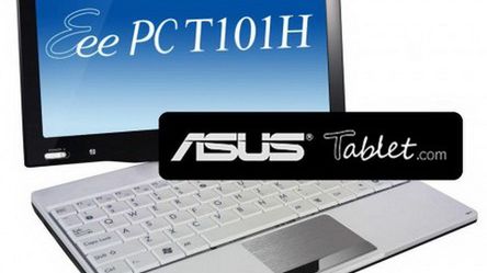 Asus potwierdził specyfikację netbooka-tabletu Eee PC T101H 1