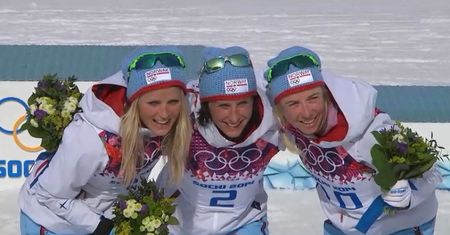 Biegi narciarskie: Norweskie podium, Justyna Kowalczyk zeszła z trasy