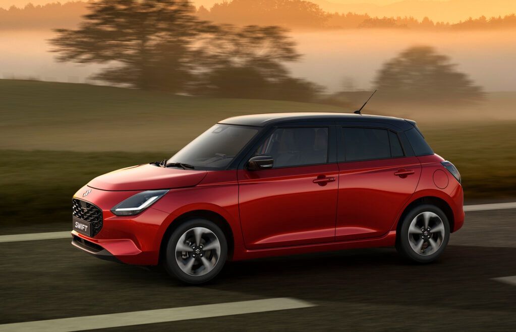 Nowe Suzuki Swift gotowe na podbój Europy. Ma wielki grill i miękką hybrydę