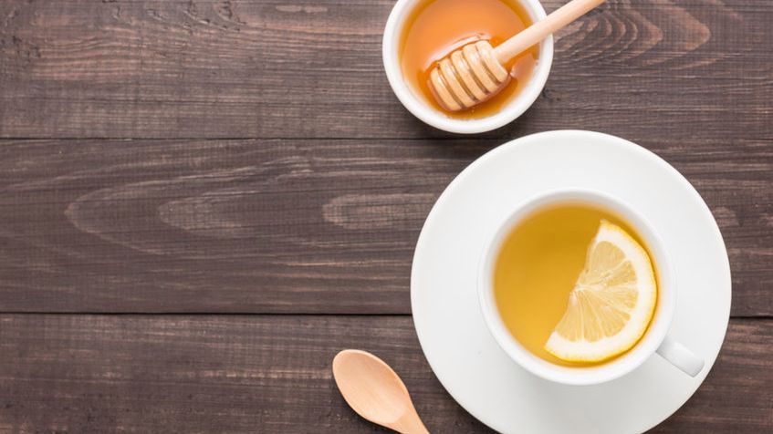 Herbata cytrynowa instant z dodatkiem cukru