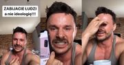 Zapłakany Qczaj uderza w Andrzeja Dudę: "Dziś obudziłem się w kraju, w którym lepiej być PIJANYM PEDOFILEM niż GEJEM"