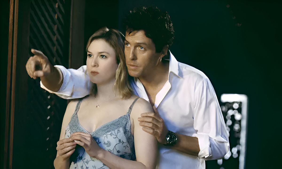 Renée Zellweger i Hugh Grant w "Dzienniku Bridget Jones"