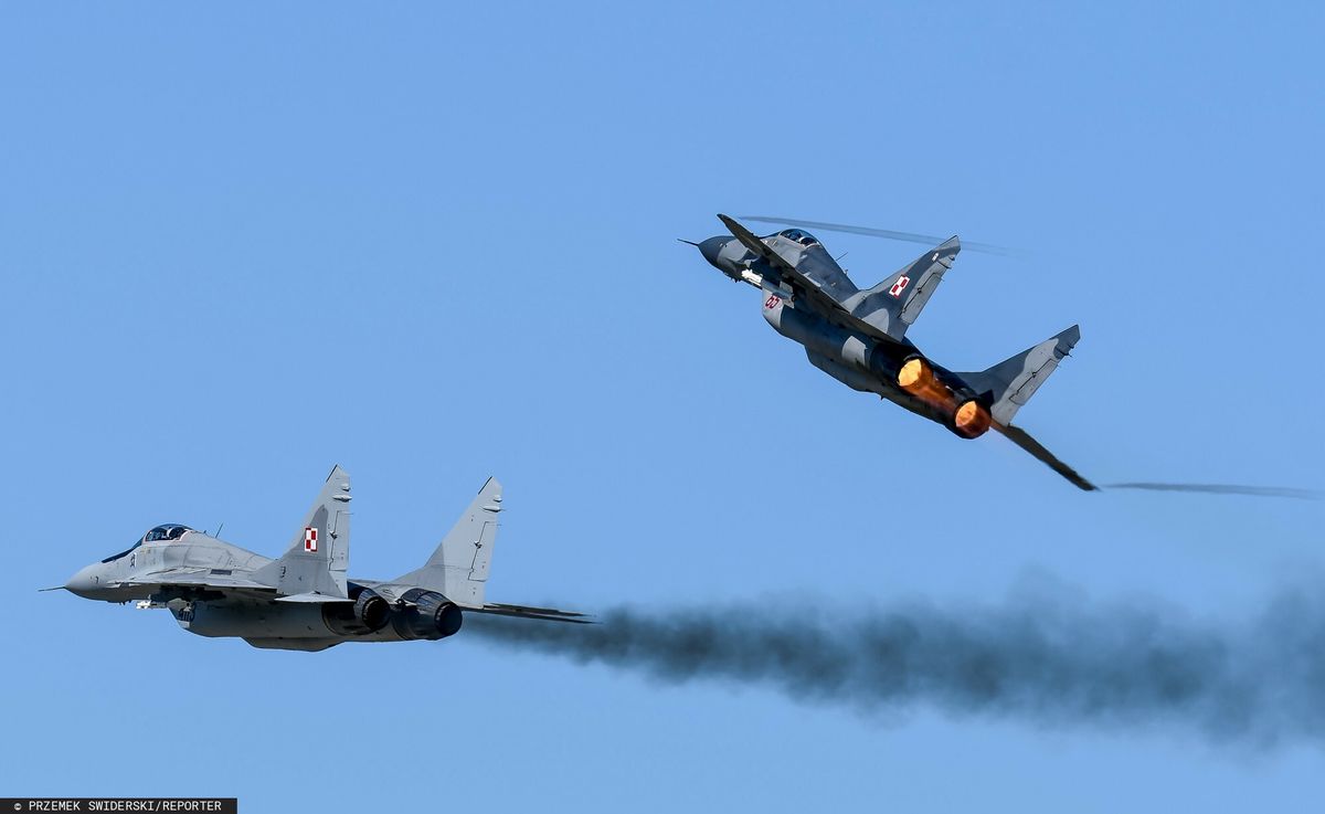 Plan przekazania MiG-29 storpedowany przez niedyskrecję. Wypowiedź szefa unijnej dyplomacji była "szokiem" 