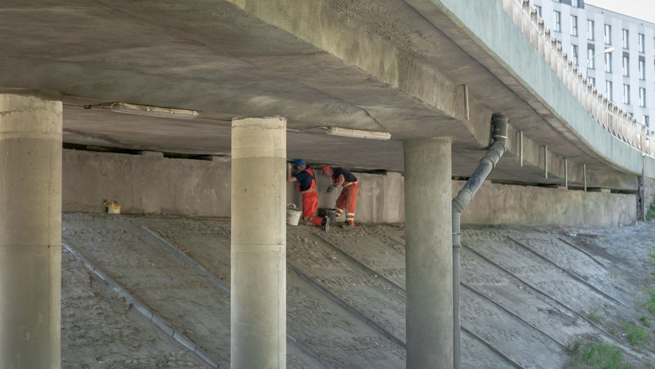 Warszawa. Drogowcy remontują wiadukty na Woli