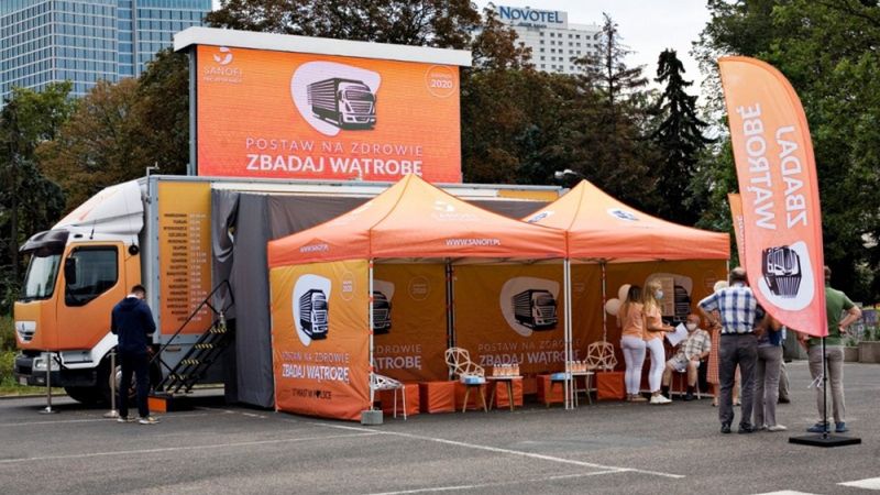 Wrocław. Zbadaj wątrobę w punkcie mobilnym. Na placu Nowy Targ stanie Wątrobus