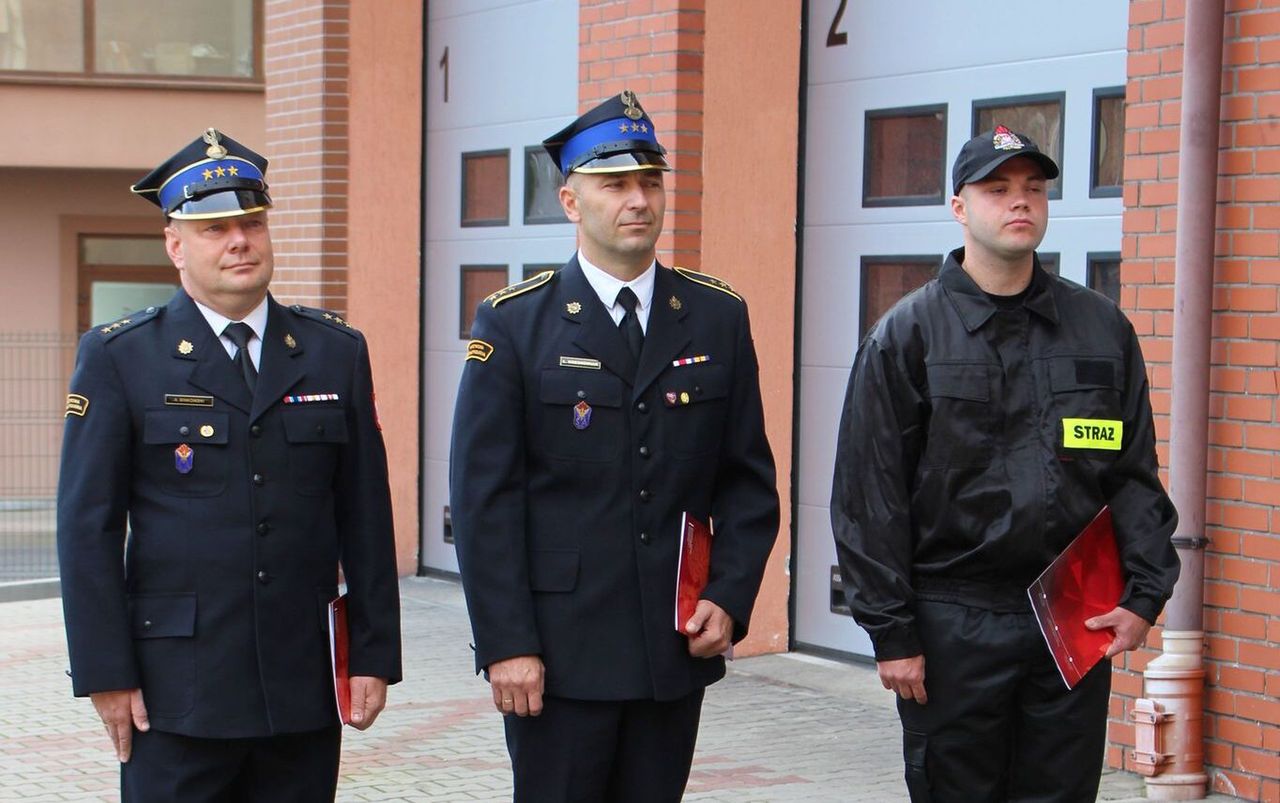 Zobacz kto dostał awans w chodzieskiej straży pożarnej