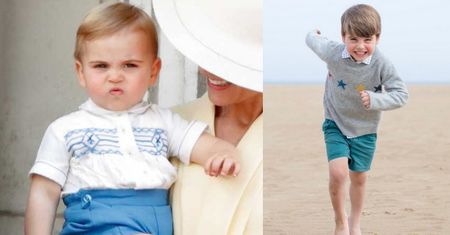 Książę Louis kończy 4 lata! Kate Middleton zrobiła mu z tej okazji sesję zdjęciową (ZDJĘCIA)