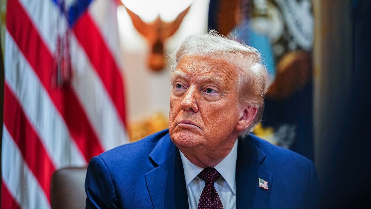 Getty Images / Aaron Schwartz/CNP/Bloomberg / Na zdjęciu: Donald Trump.