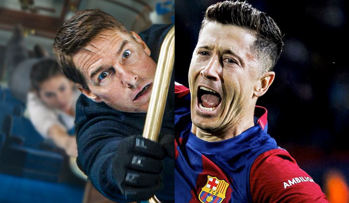 Niemożliwe? Tom Cruise i Robert Lewandowski "łączą siły"