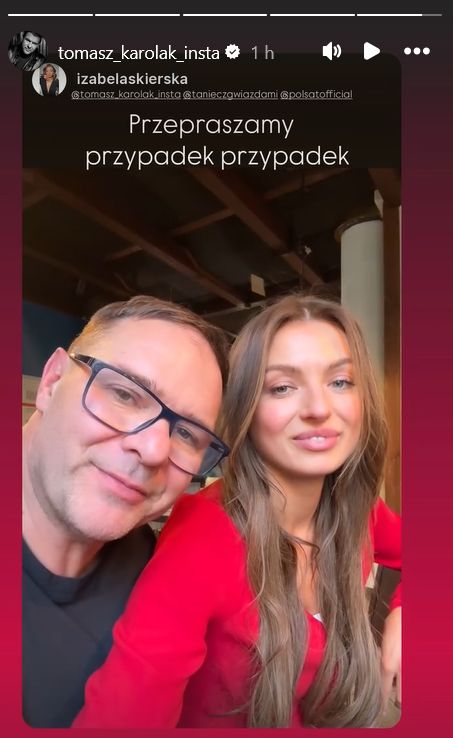 Tomasz Karolak przeprasza za środkowy palec