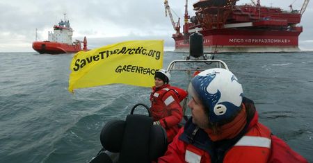 Greenpeace zaatakowało Gazprom. Trwa akcja na morzu
