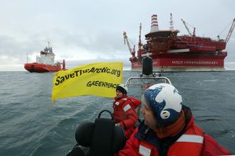 Greenpeace zaatakowało Gazprom. Trwa akcja na morzu