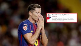 Hiszpanie surowo ocenili Lewandowskiego