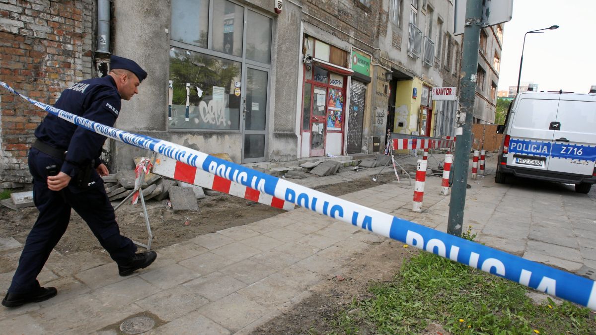 Makabrycznego odkrycia dokonano w centrum miasta