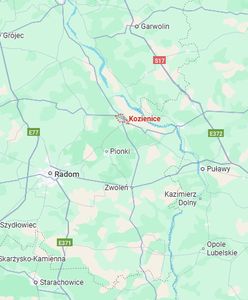 Karambol na DK79. Niemowlę w szpitalu.