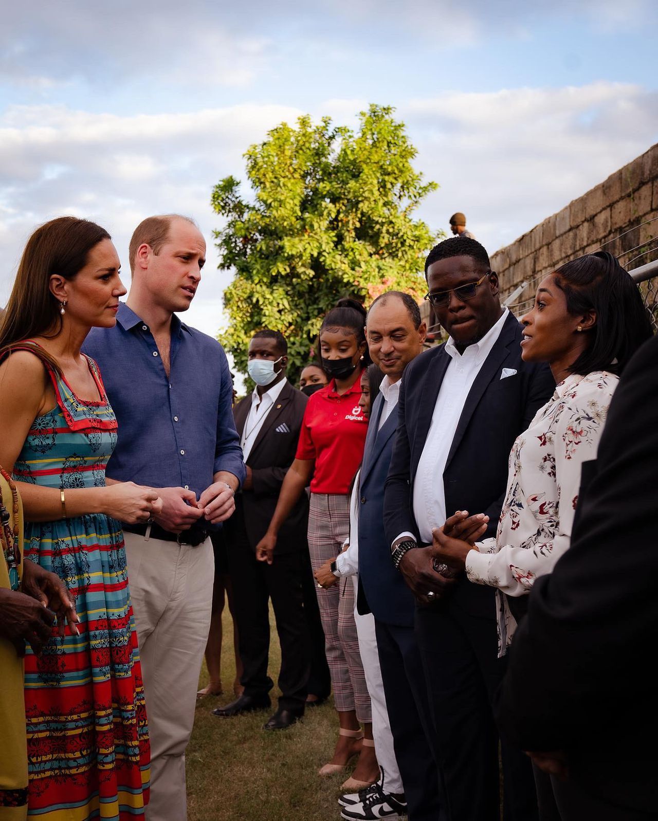 Kate i William na Jamajce