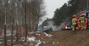 Karambol na DK22 pod Sulęcinem. Wielu rannych, poparzone dziecko