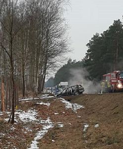 Karambol na DK22 pod Sulęcinem. Wielu rannych, poparzone dziecko