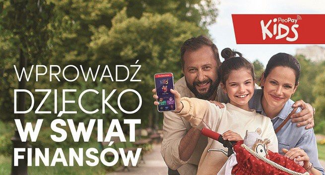 "Wprowadź dziecko w świat finansów". Bank Pekao promuje PeoPay Kids