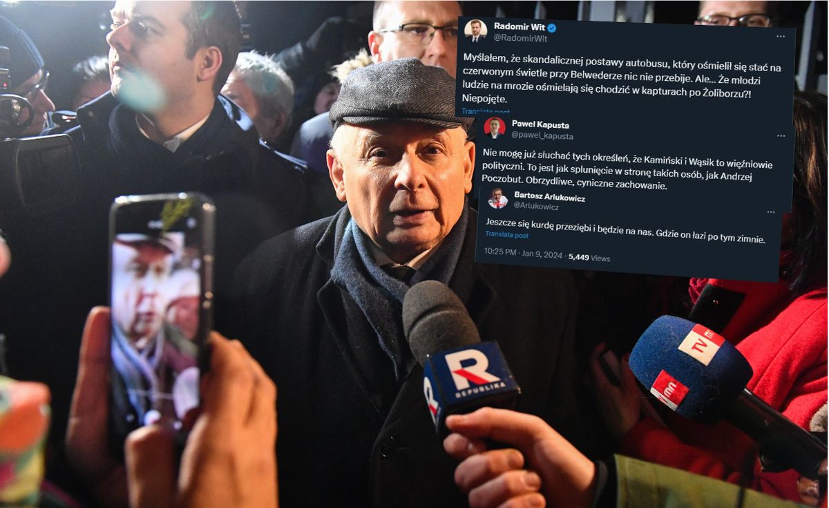 Kaczyński skomentował zatrzymanie Wąsika i Kamińskiego
