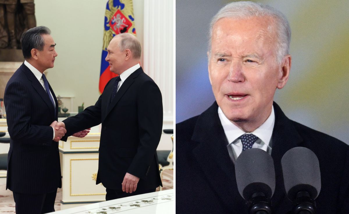 Biden: chiński plan pokojowy dla Ukrainy i Rosji jest nieracjonalny